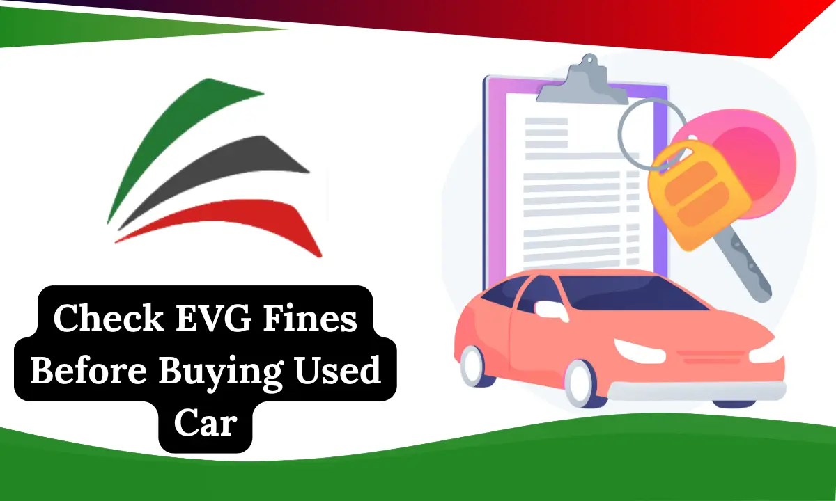 Check EVG Fines Before Buying Used Car