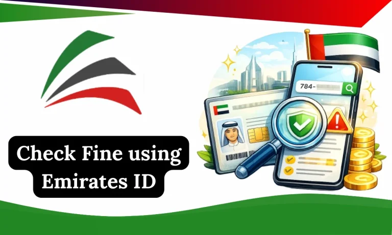 Check Fine using Emirates ID